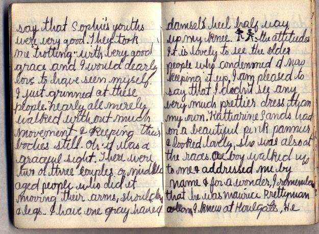 diary page, October 1912